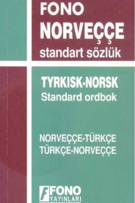 Fono Norveççe Standart Sözlük Fono Yayınları