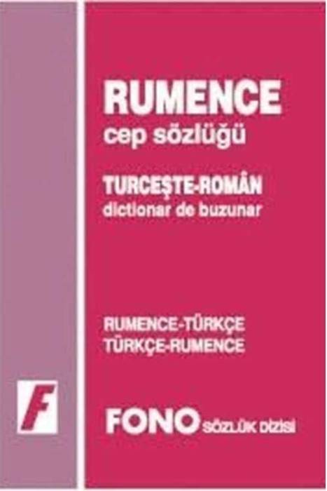 Fono Rumen-Tür/Tür-Rumen Cep Sözlüğü Fono Yayınları