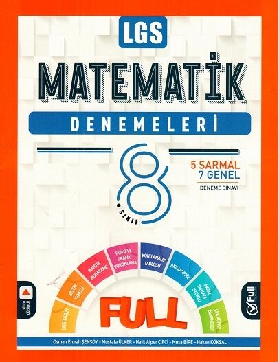 Full Matematik 8. Sınıf LGS Matematik Deneme Full Matematik Yayınları