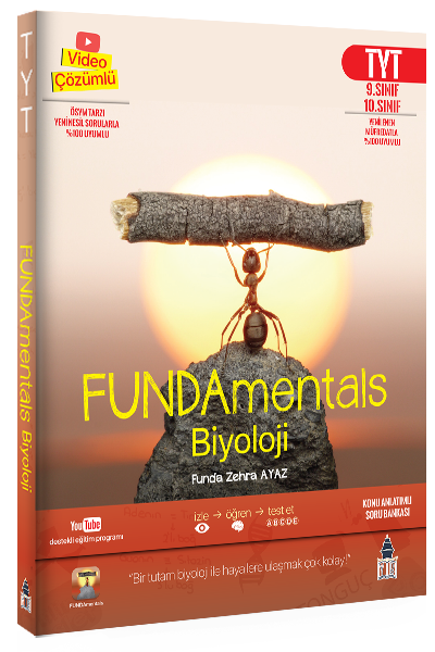 Fundamental YKS TYT FUNDAmentals Biyoloji Konu Anlatımlı Soru Bankası Fundamental Yayınları