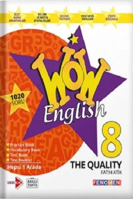 8.Sınıf Wow English The Quality Hepsi 1 Arada Gama Okul Yayınları