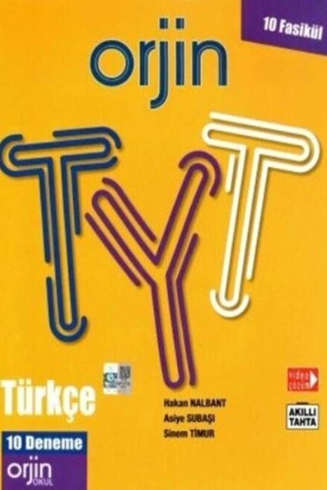 TYT Türkçe 10 Deneme Gama Okul Yayınları