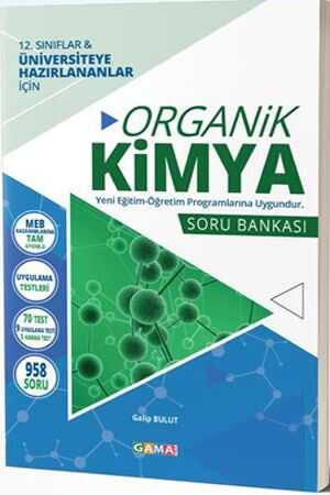 Gama Organik Kimya Soru Bankası Gama Yayınları
