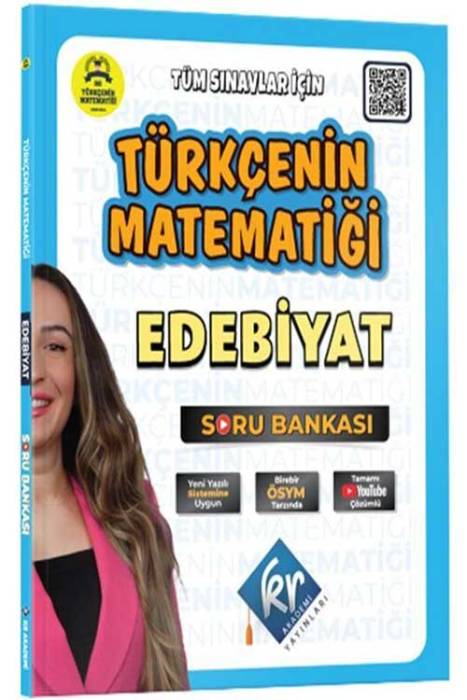Gamze Hoca Türkçenin Matematiği Tüm Sınavlar İçin Edebiyat Soru Bankası KR Akademi Yayınları