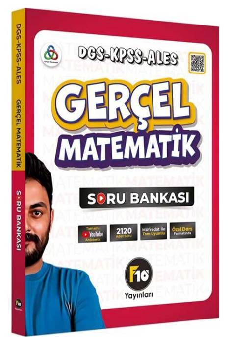 Gerçel Matematik DGS KPSS ALES Soru Bankası F10 Yayınları