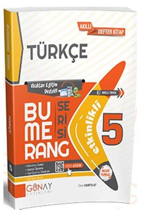 Günay 5. Sınıf Bumerang Serisi Türkçe Soru Bankası Günay Yayınları