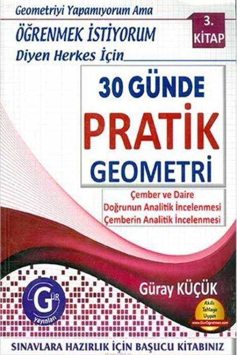 Gür 30 Günde Pratik Geometri 3. Kitap Gür Yayınları