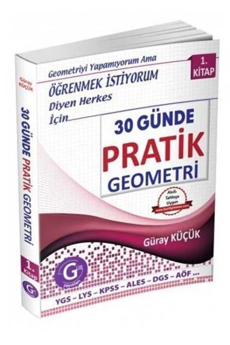 Gür KPSS ALES DGS 30 Günde Pratik Geometri-1 Gür Yayınları