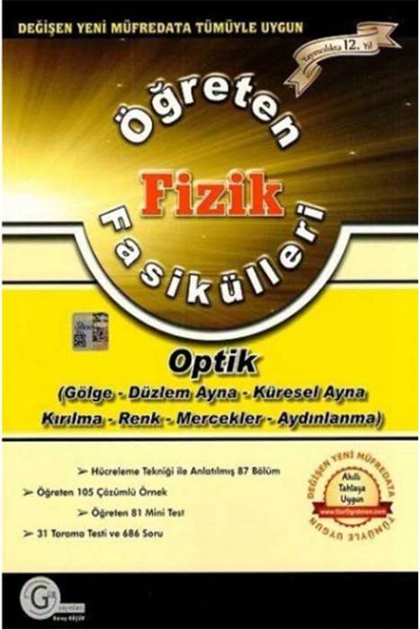 Gür Öğreten Fizik Fasikülleri Optik Gür Yayınları