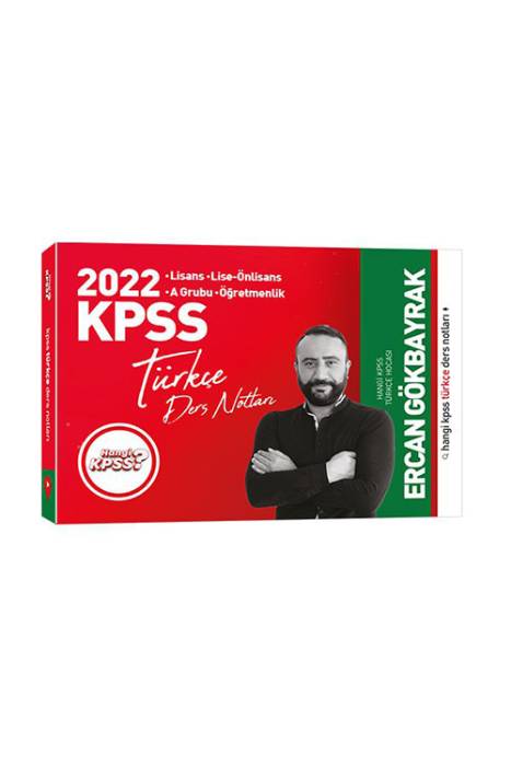 2022 Hangi KPSS Türkçe Ders Notları Hangi KPSS Yayınları