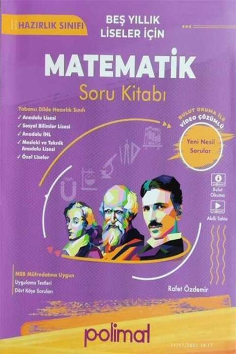 Hazırlık Sınıfı Matematik Soru Kitabı Polimat Yayınları