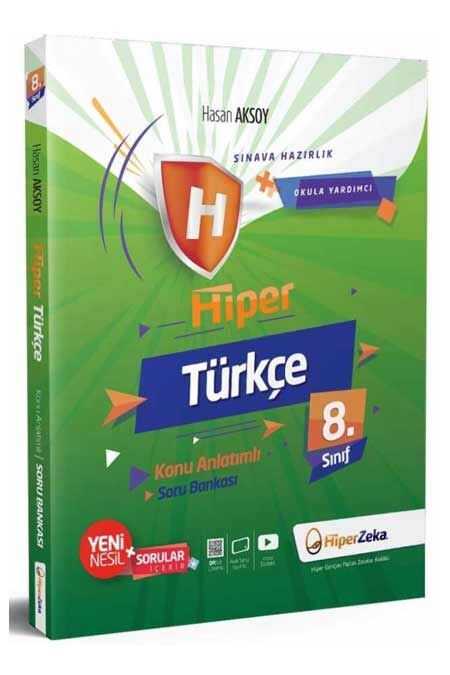 Hiper Zeka 8. Sınıf Türkçe Hiper Konu Anlatımlı Soru Bankası Hiper Zeka Yayınları