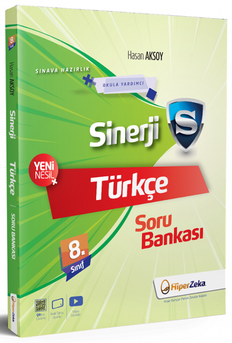 Hiper Zeka 8. Sınıf Türkçe Sinerji Soru Bankası Hiper Zeka Yayınları