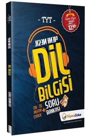Hiper Zeka TYT Dil Bilgisi Soru Bankası Hiper Zeka Yayınları