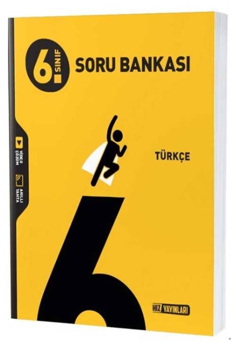 Hız 6. Sınıf Türkçe Soru Bankası Hız Yayınları