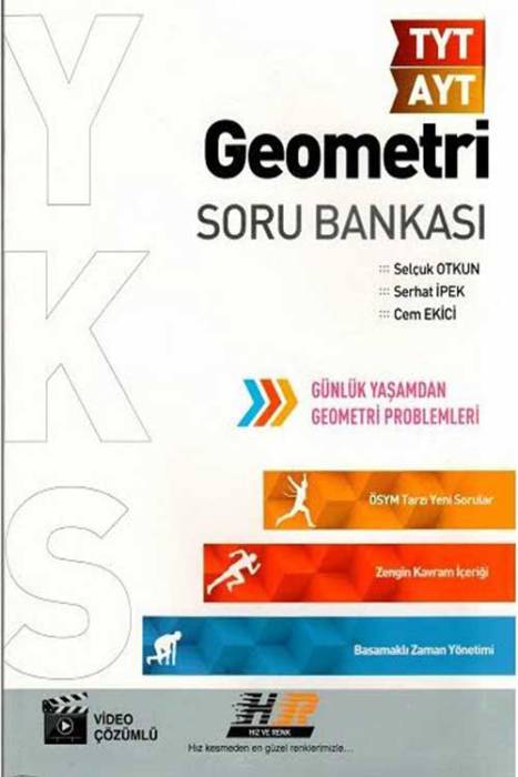 Hız ve Renk TYT AYT Geometri Soru Bankası Hız ve Renk Yayınları