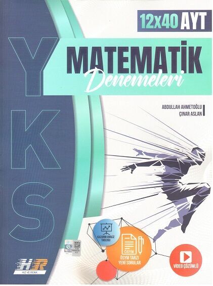 AYT Matematik 12 x 40 Denemeleri Hız ve Renk Yayınları 