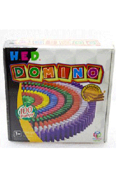 Hobi Eğitim Dünyası 100 Parça Domino - Thumbnail