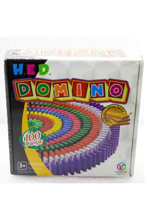 Hobi Eğitim Dünyası 100 Parça Domino