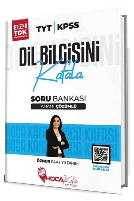 TYT KPSS Dil Bilgisini Kafala Tamamı Çözümlü Soru Bankası Hoca Kafası Yayınları