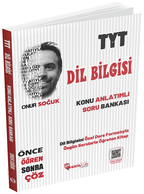 Hoca Kafası TYT Dil Bilgisi Konu Anlatımlı Soru Bankası Çözümlü - Onur Soğuk Hoca Kafası Yayınları