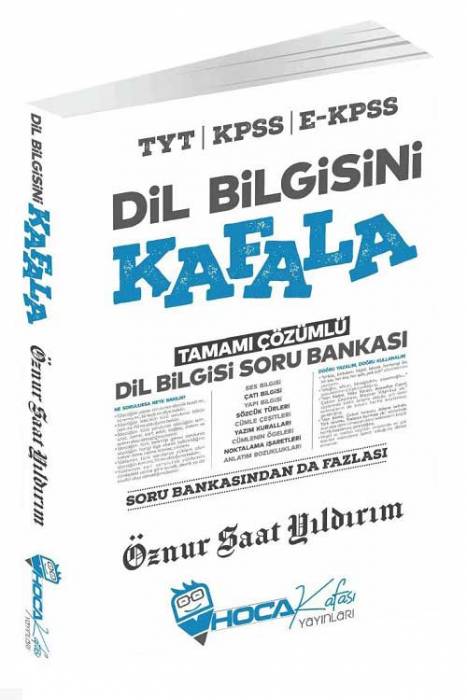 Hoca Kafası KPSS TYT Dil Bilgisini Kafala Soru Bankası Çözümlü Hoca Kafası Yayınları