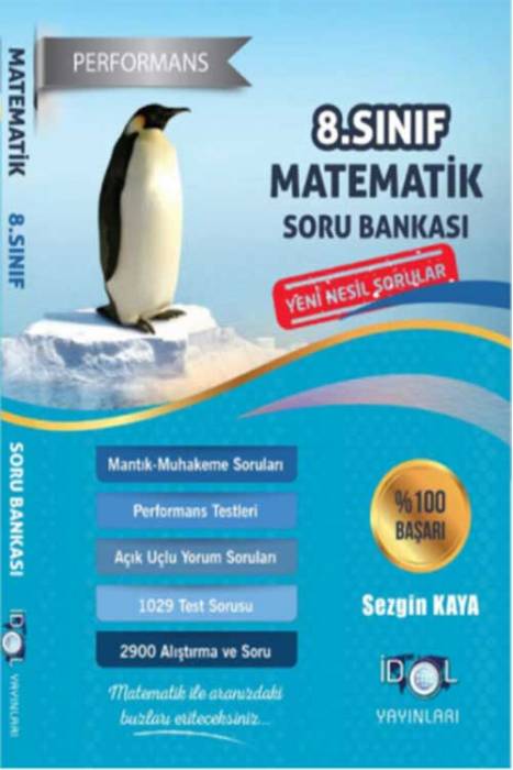 İdol 8. Sınıf Matematik Performans Soru Bankası İdol Yayınları