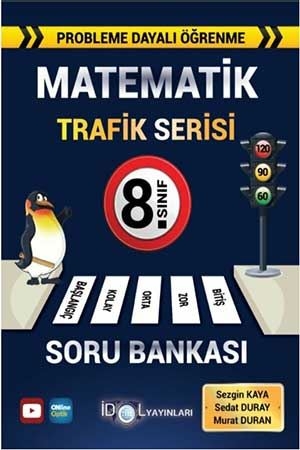 İdol 8. Sınıf Trafik Serisi Matematik Soru Bankası İdol Yayınları