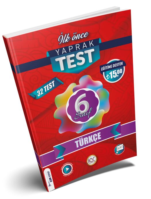 İlk Önce 6. Sınıf Türkçe Yaprak Test İlk Önce Yayınları