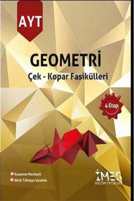İmes 2021 AYT Geometri Çek Kopar Fasikülleri 4 Etap İmes Yayınları