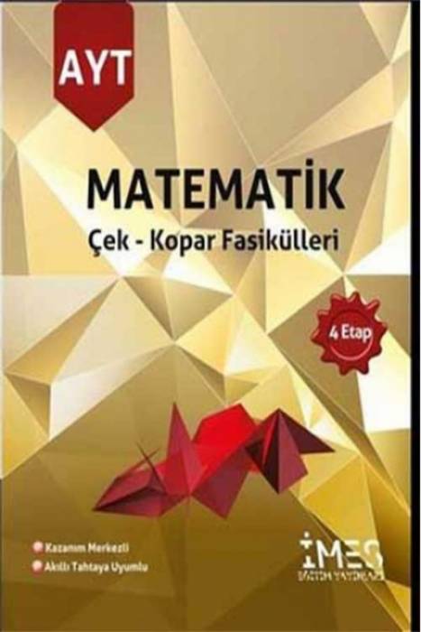 İmes 2021 AYT Matematik Çek Kopar Fasikülleri 4 Etap İmes Yayınları