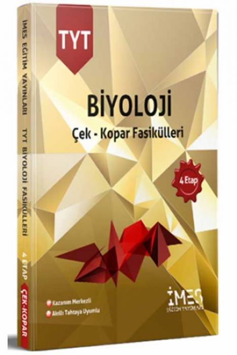 İmes TYT Biyoloji Çek Kopar Fasikülleri 4 Etap İmes Yayınları