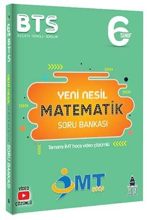 İMT Hoca 6. Sınıf Matematik Yeni Nesil Soru Bankası Video Çözümlü İMT Hoca Yayınları