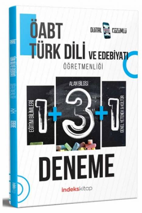 İndeks 2023 ÖABT Türk Dili ve Edebiyatı 5 Deneme Dijital Çözümlü İndeks Yayınları