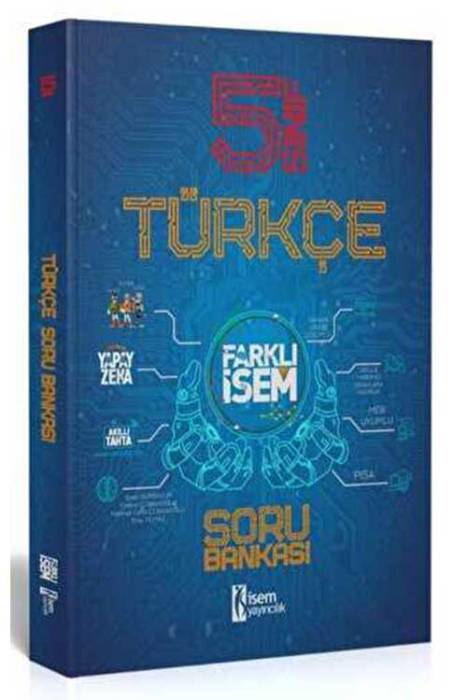 İsem 2023 5. Sınıf Farklı İsem Türkçe Soru Bankası İsem Yayıncılık