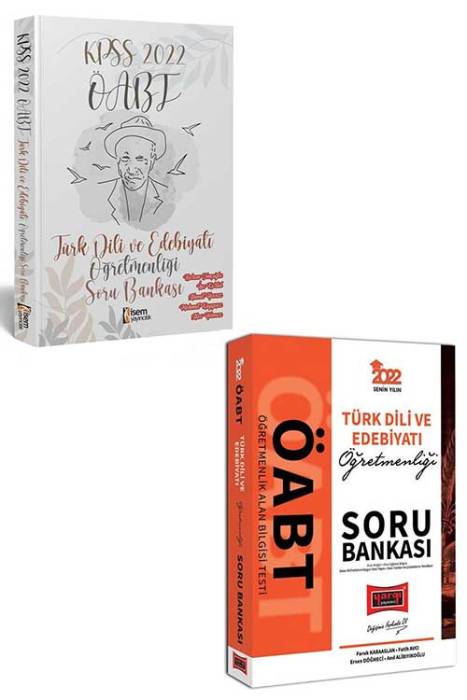 İsem ve Yargı Yayınları 2022 KPSS ÖABT Türk Dili ve Edebiyatı Öğretmenliği Soru Bankası Seti