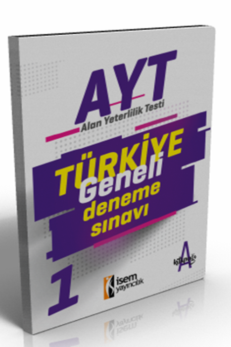 İsem Yayıncılık AYT Türkiye Geneli Deneme Sınavı