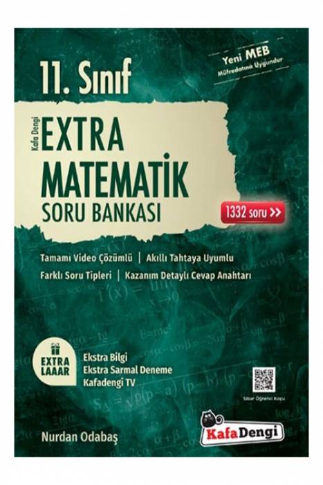 Kafa Dengi 11. Sınıf Matematik Extra Soru Bankası Kafa Dengi Yayınları