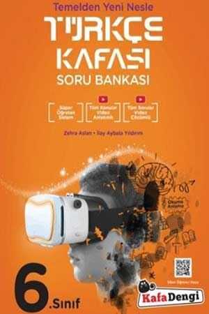 Kafa Dengi 6. Sınıf Türkçe Kafası Tümü Video Çözümlü Soru Bankası Kafa Dengi Yayınları