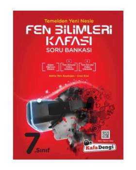 Kafa Dengi 7. Sınıf Fen Bilimleri Kafası Soru Bankası Kafa Dengi Yayınları - Thumbnail