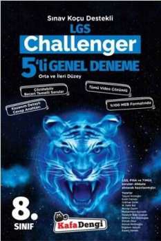 Kafa Dengi 8. Sınıf LGS Challenger 5'li Genel Deneme Kafa Dengi Yayınları - Thumbnail
