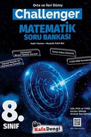 Kafa Dengi 8. Sınıf LGS Matematik Challenger Soru Bankası Kafa Dengi Yayınları