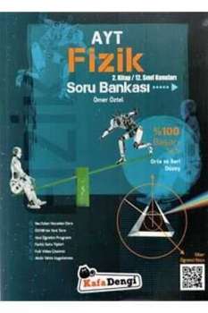 Kafa Dengi AYT Fizik Soru Bankası 2. Kitap Kafa Dengi Yayınları - Thumbnail