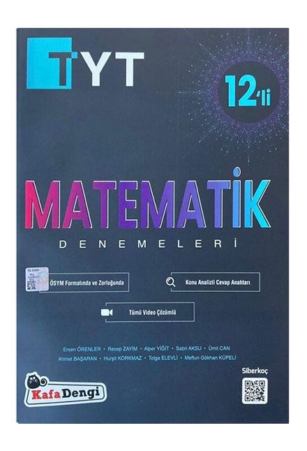 Kafa Dengi TYT Matematik 12 li Branş Denemesi Kafa Dengi Yayınları