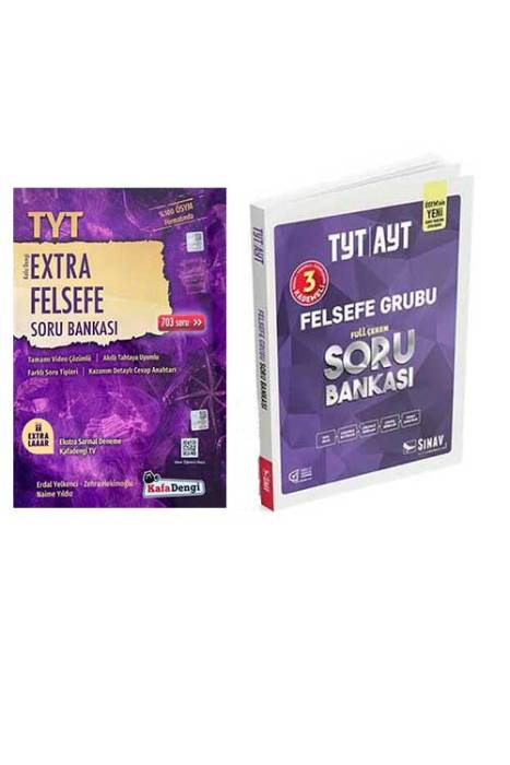 Kafa Dengi ve A Yayınları TYT AYT Felsefe-Geometri Soru Bankası Seti