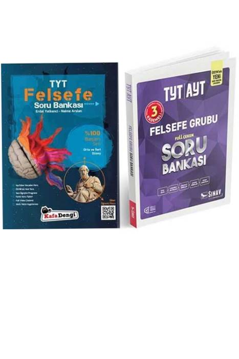 Kafa Dengi ve Sınav Yayınları TYT AYT Felsefe Geometri Soru Bankası Seti