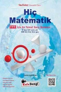 Kafa Dengi TYT Hiç Matematik Soru Bankası Kafa Dengi Yayınları - Thumbnail