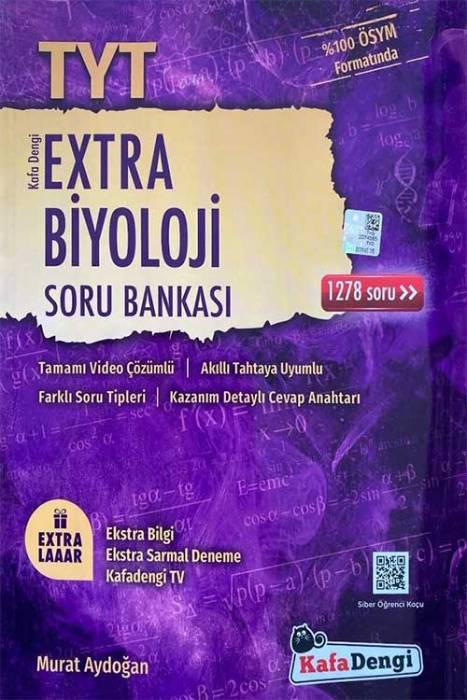 Kafadengi TYT Biyoloji Extra Soru Bankası Kafadengi Yayınları