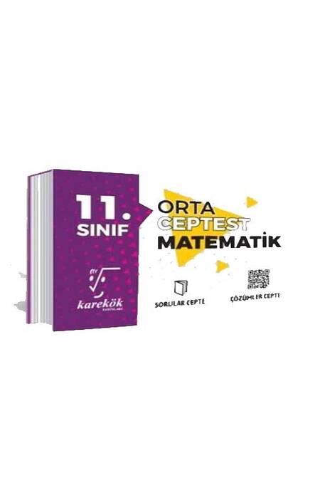 Karekök 11. Sınıf Matematik Orta Cep Test Karekök Yayınları