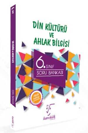 Karekök 6. Sınıf Din Kültürü ve Ahlak Bilgisi Soru Bankası Karekök Yayınları